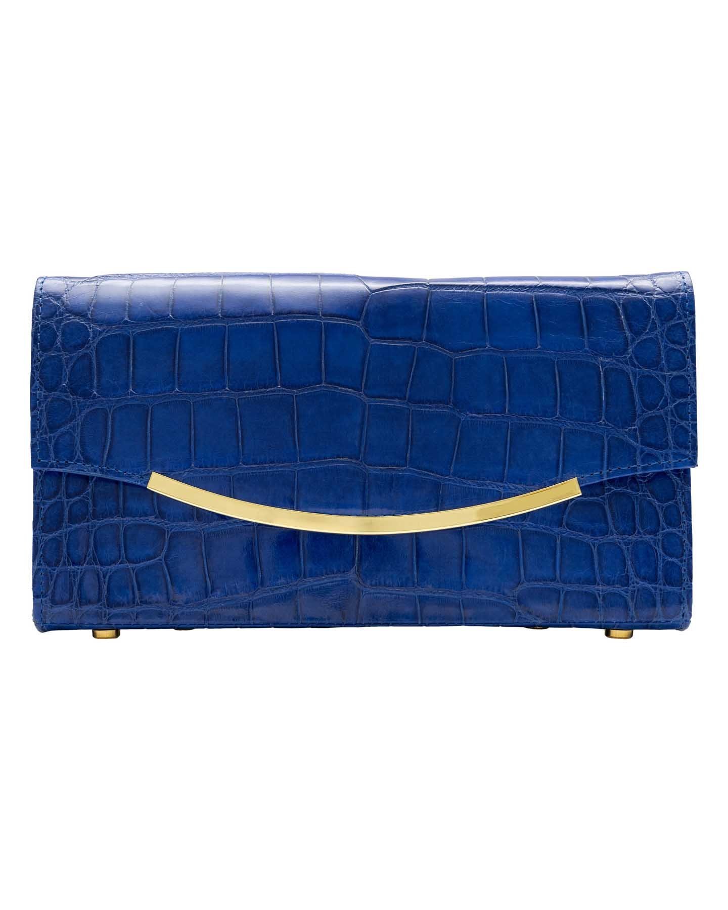 新品 abas クラッチ型ウォレット Cache Wallet in Classic Alligator — Abas